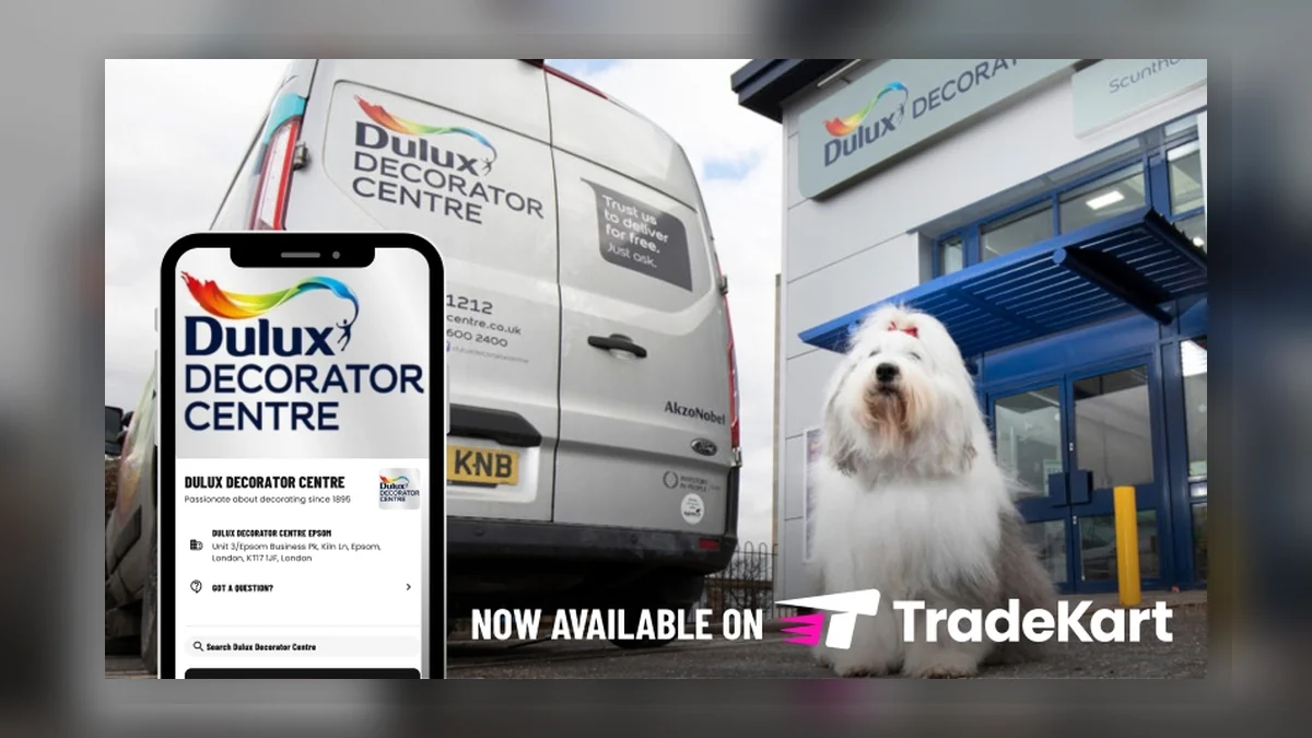 Dulux Decorator Centre Now on TradeKart: What It Means for Decorating Trades